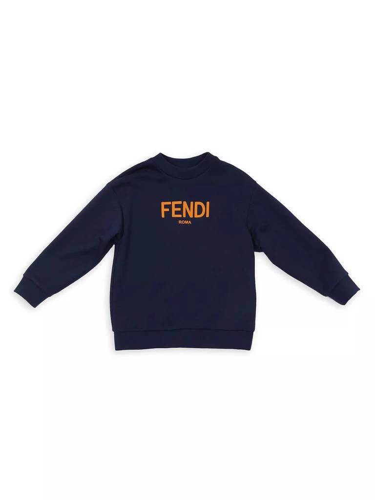 Fendi Little Girl's & Girl's Cotton Logo Sweatshirt 1