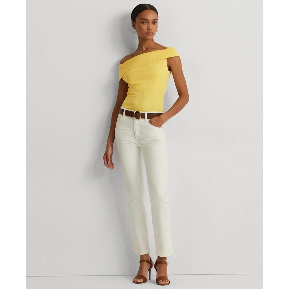 Ralph Lauren Women's Twisted Off-The-Shoulder Top 4