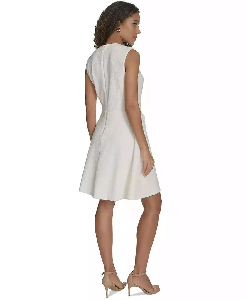 green emerald velvet dress Tommy Hilfiger Women's Sleeveless Jewel Neck Crepe Knee Length A-Line Dress,  Parakeet, 8 at Amazon Women's Clothing store