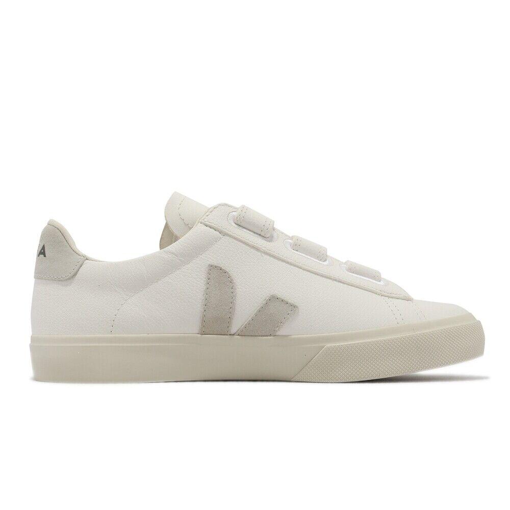 Veja Veja Recife Logo RC0502919B Sneaker Mens Extra White Leather Low Top Skate Shoes