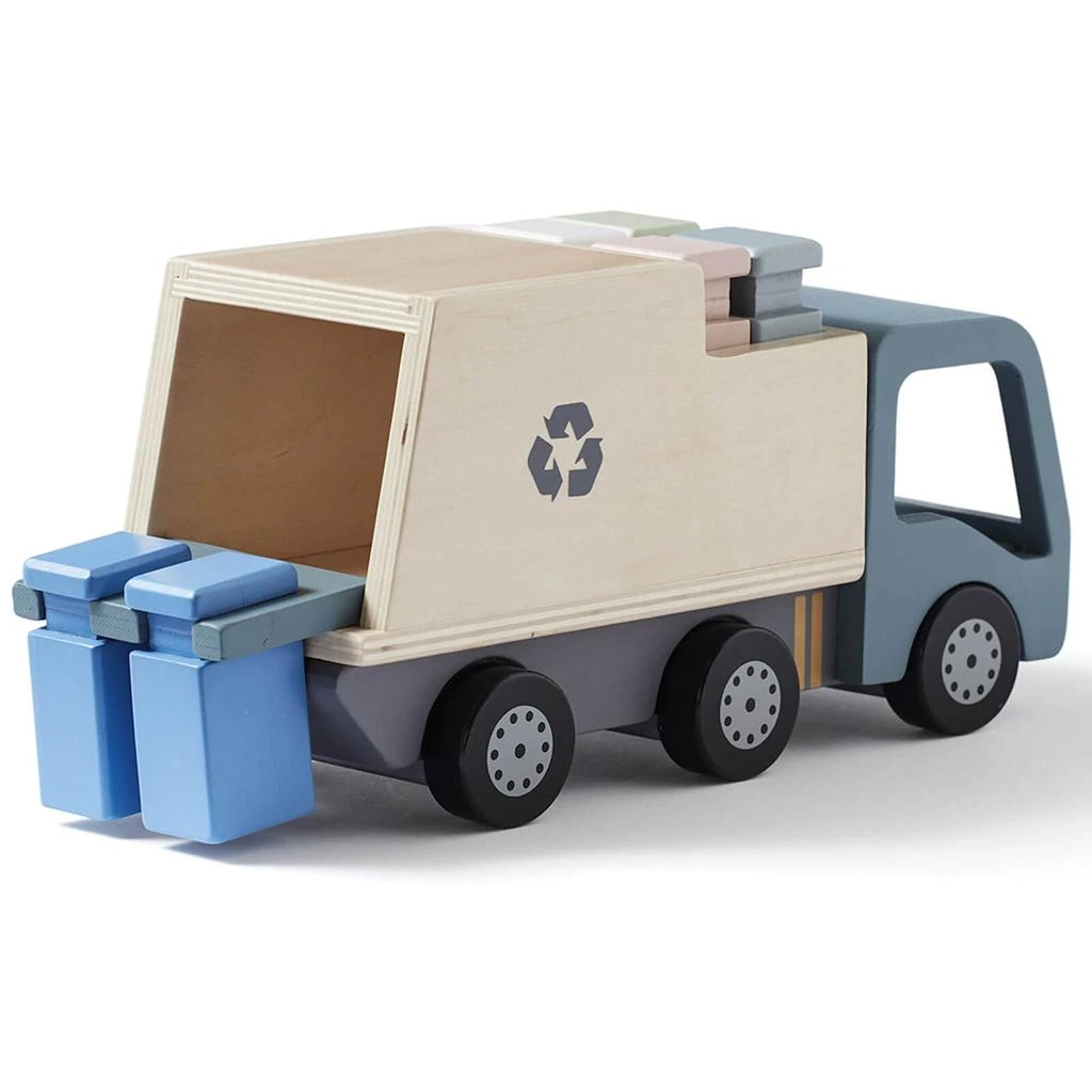 Kids Concept Kids Concept Garbage Truck - Grey 4