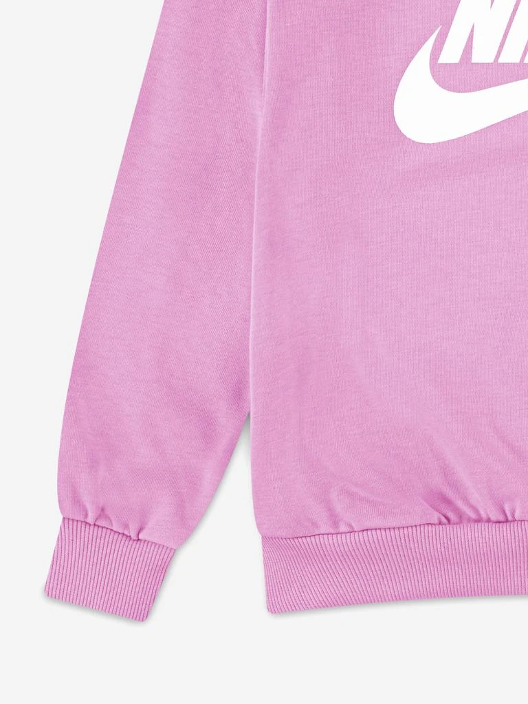 NIKE Nike Girls Logo Sweatshirt in Pink 4