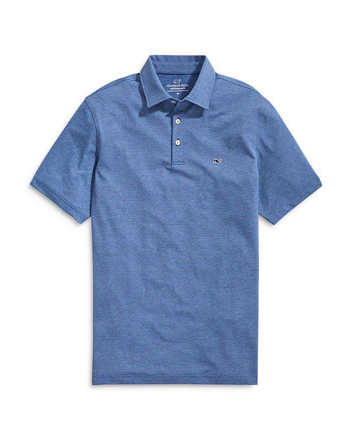 Vineyard Vines St. Jean Stripe Sankaty Regular Fit Polo Shirt