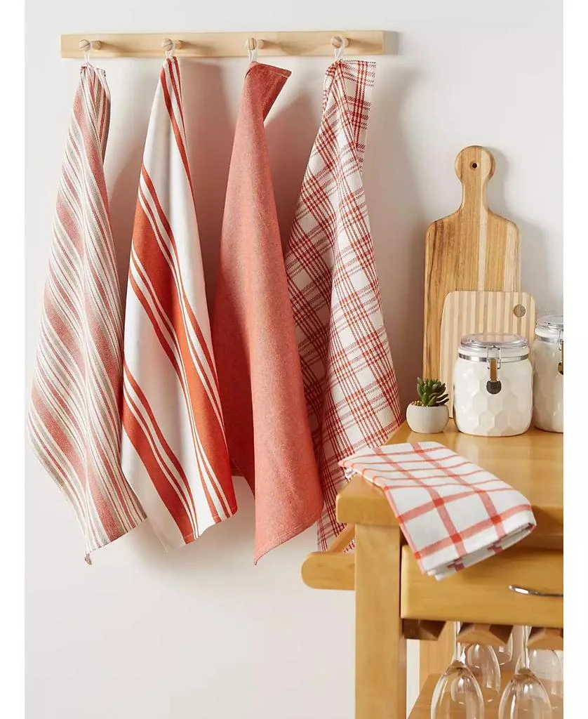 Design Imports Asst Spice Woven Dishtowels, Set of 5 2