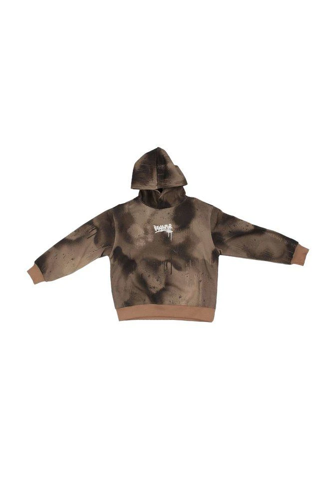 Disclaimer Kids Disclaimer Kids Logo Printed Camouflage Hoodie