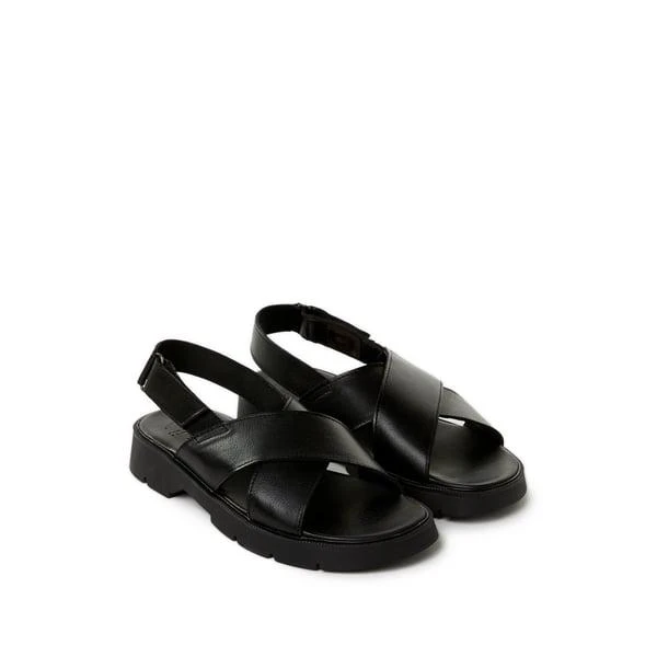 KLEMAN ILOT OAK leather sandals 1
