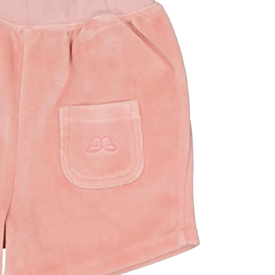 Marie Chantal Girls Velour Angel Wing Shorts 3