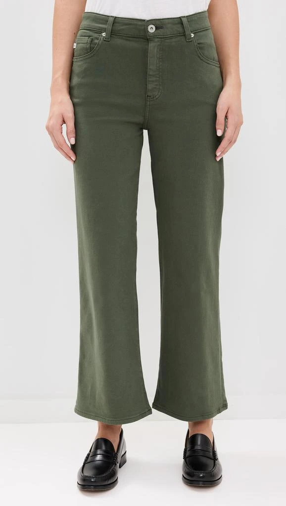 AG Saige Wide Leg Crop Jeans 6