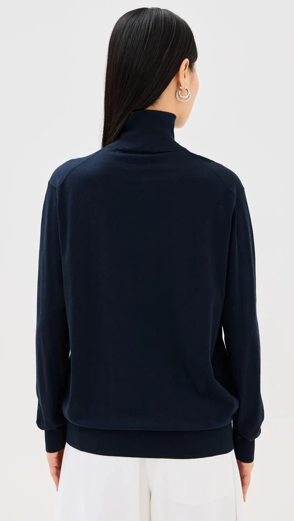 Tibi Super Fine Gauge Perfect Turtleneck Pullover 2