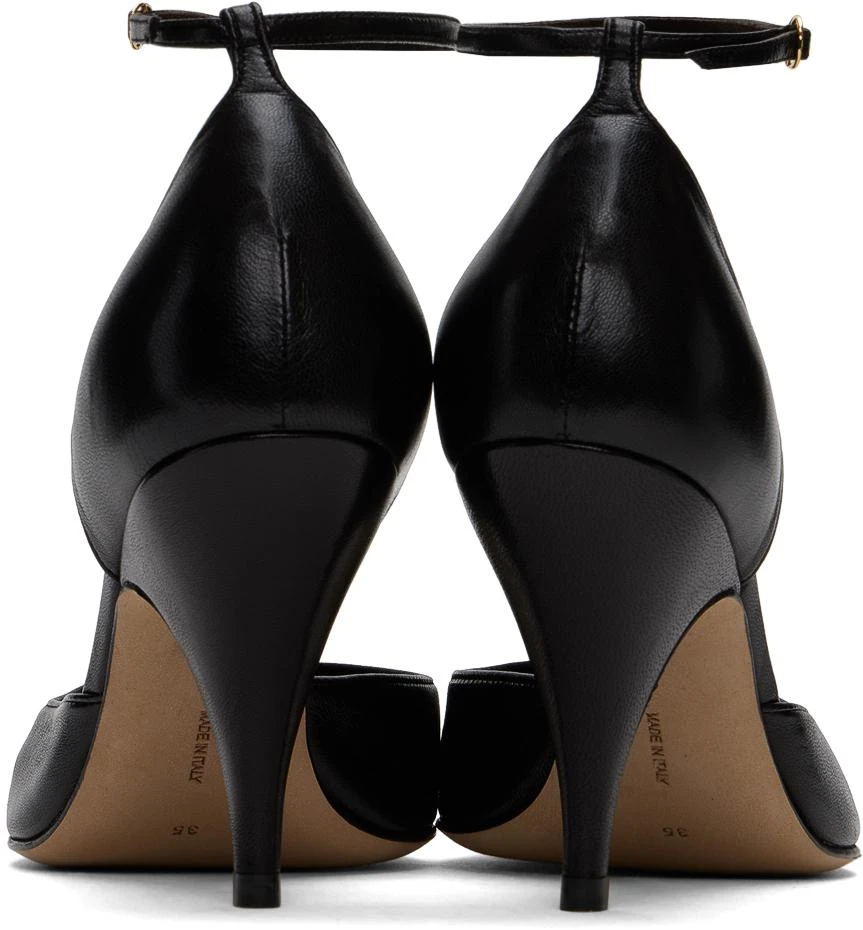 The Row Black Liisa D'Orsay Pump Heels 2