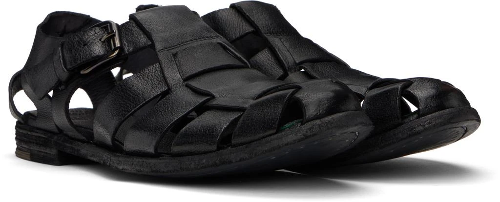 Officine Creative Black Archive 521 Sandals 4