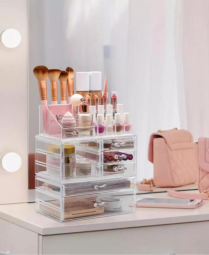 Sorbus Cosmetic Makeup and Jewelry Large Storage Case Display Organizer 2