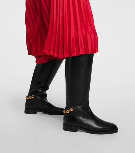 Jimmy Choo Nell leather knee-high boots 4