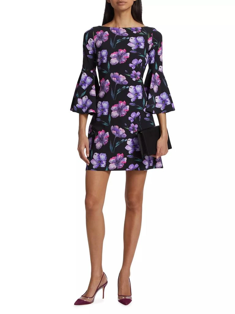 Chiara Boni Natalia Bell-Sleeve Minidress 2