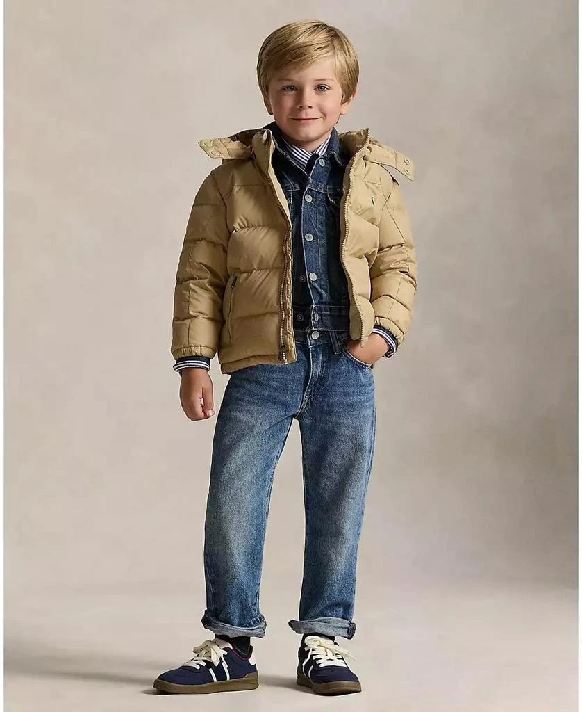 Ralph Lauren Toddler and Little Boys 2-7 Ripstop Down Hooded Jacket 2