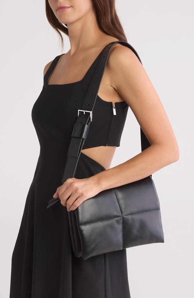 ALL SAINTS Vittoria Quilted Leather Shoulder Bag 2