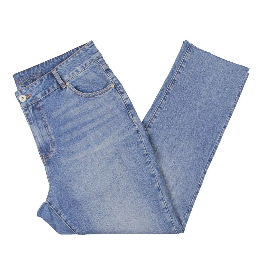 Jag Jeans Stella Womens High Rise Medium Wash Straight Leg Jeans 3