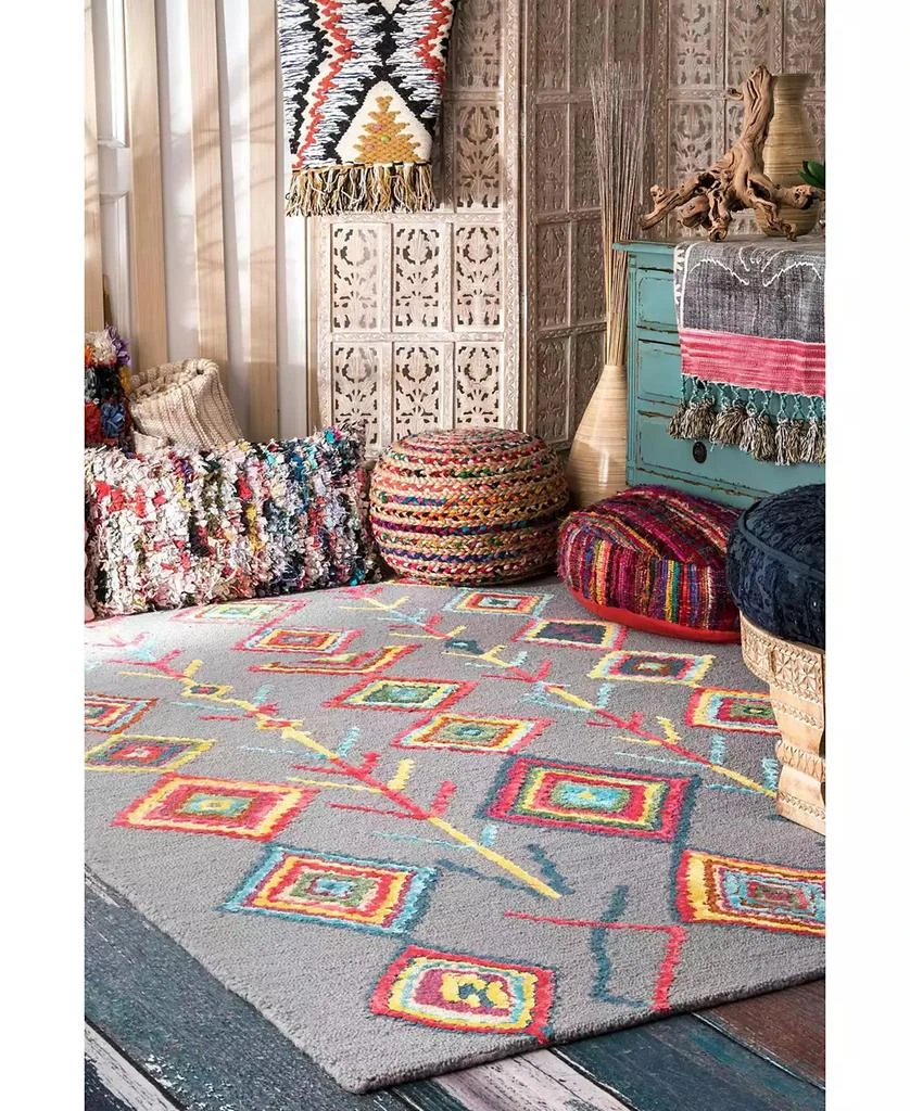 nuLOOM San Miguel Hand Tufted Belini 3' x 5' Area Rug 2