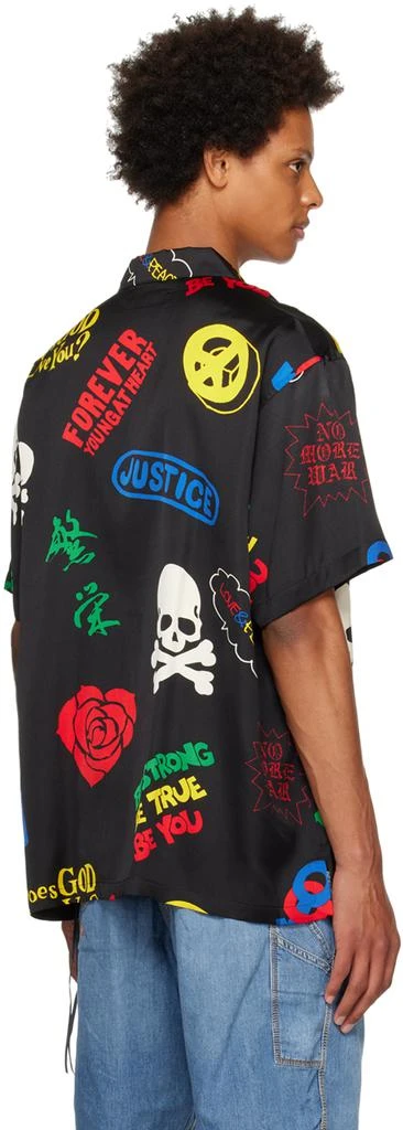 mastermind JAPAN Black Printed Shirt 3