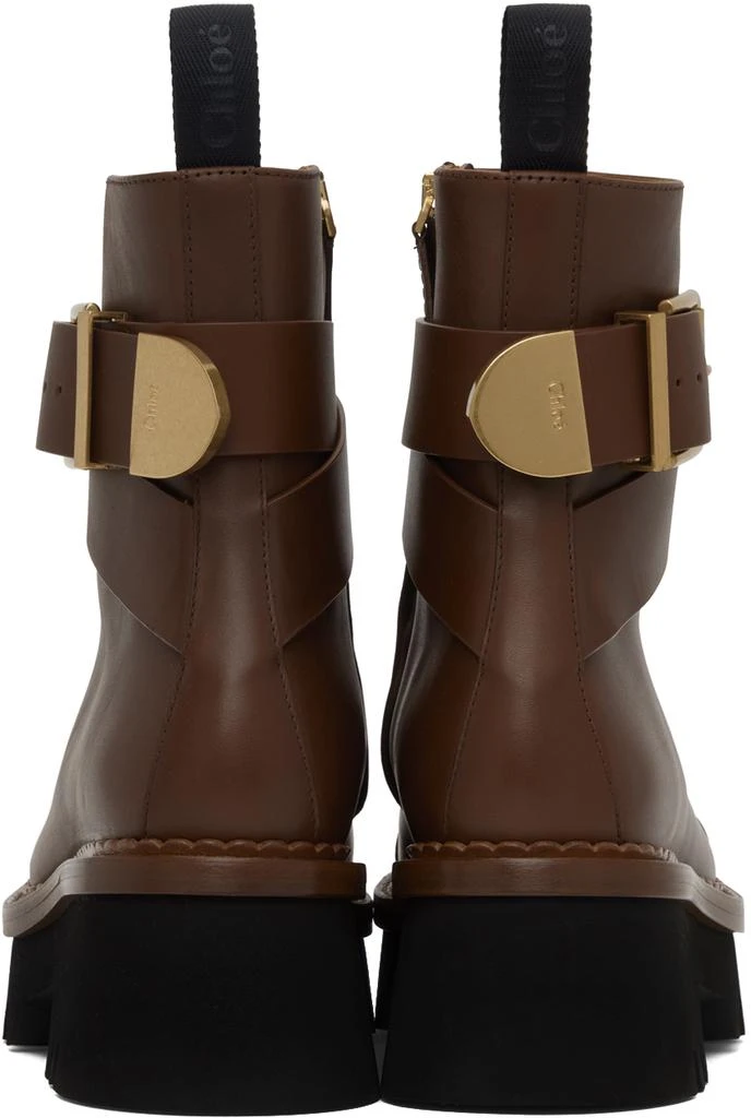 Chloé Brown Owena Boots 2