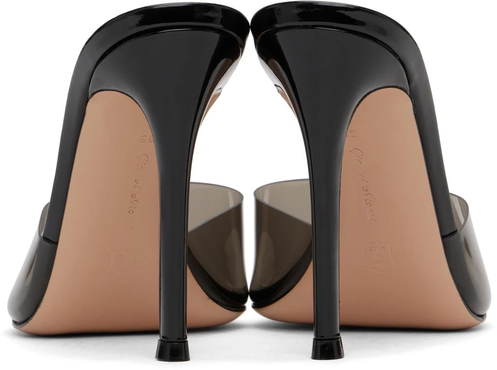 Gianvito Rossi Black Elle Heeled Sandals 2