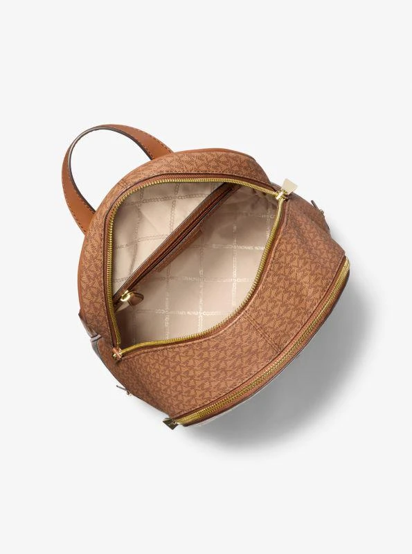 Michael Kors Rhea Medium Color-Block Logo Backpack 2