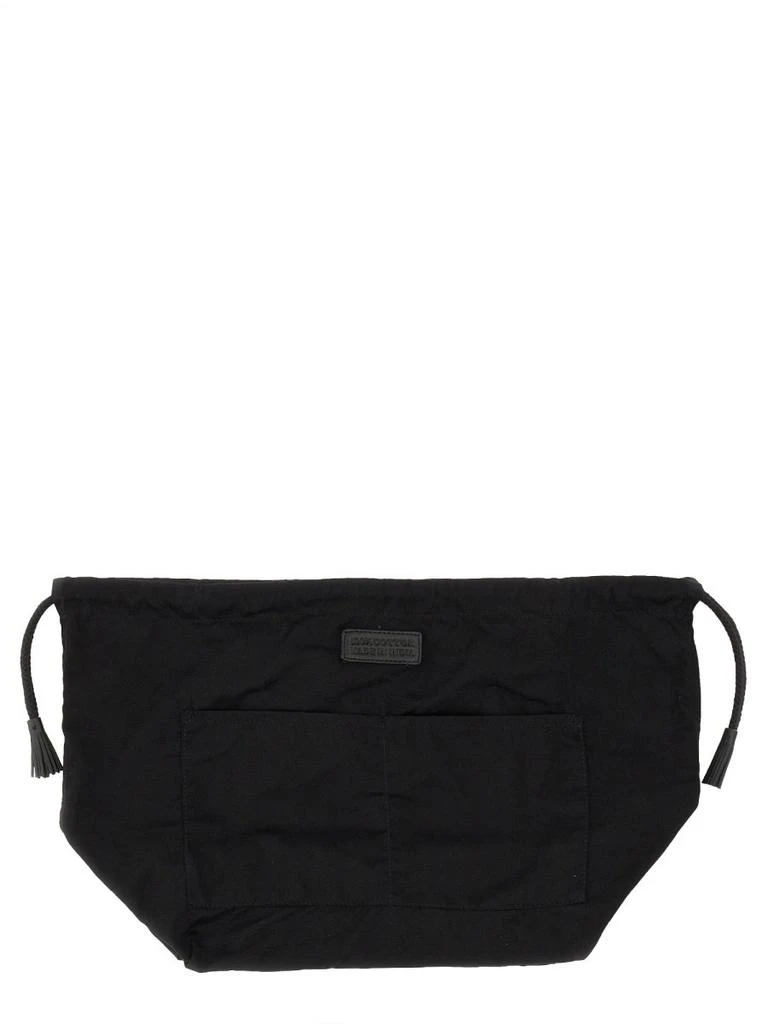 DRAGON DIFFUSION Dragon Diffusion Logo Patch Drawstring Clutch Bag 1