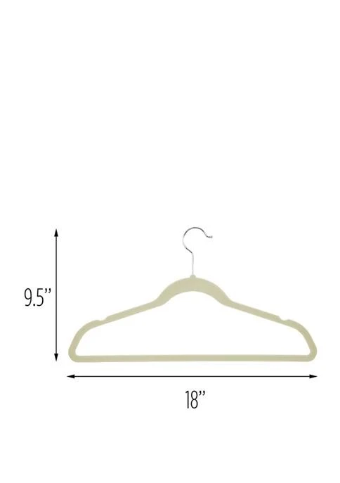 Honey Can Do Can Do Flocked Suit Hangers 3