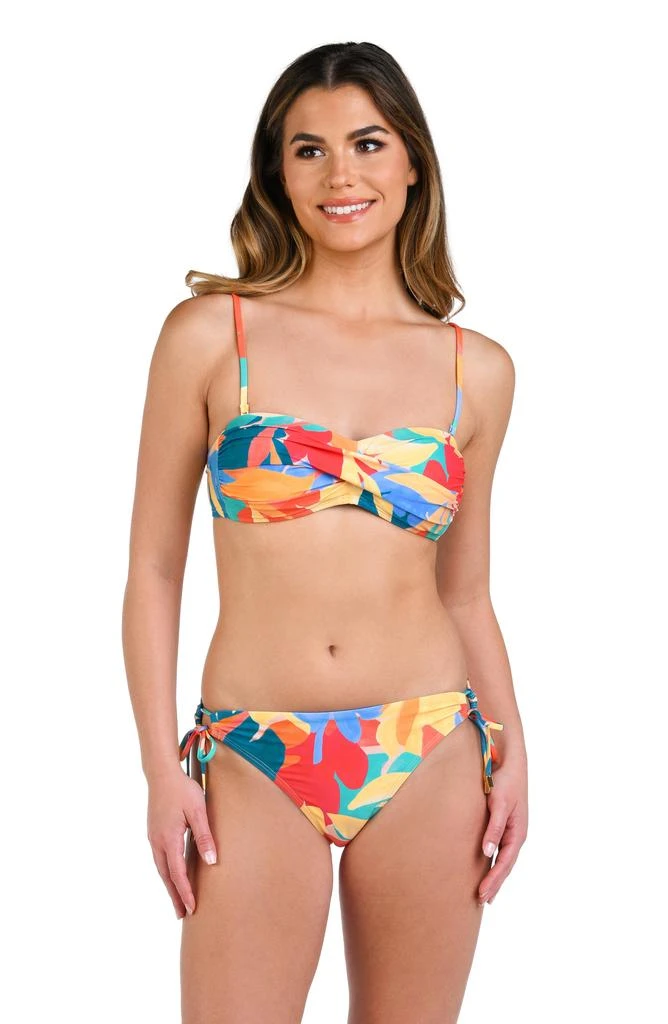 La Blanca Fantasy Resort Twist Bandeau Bikini Top 5