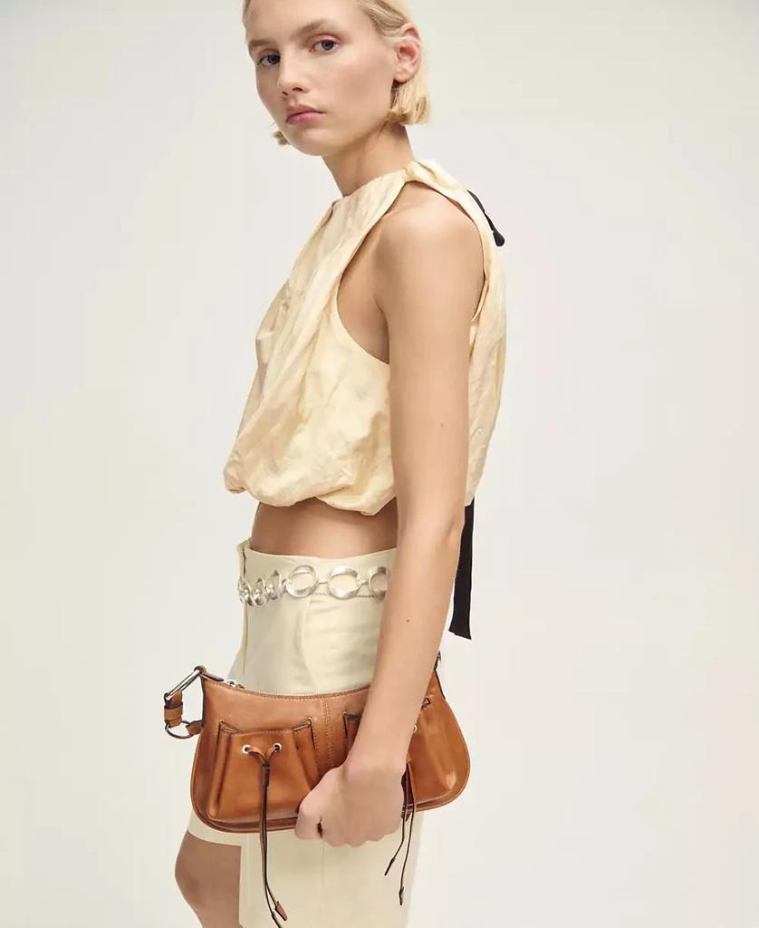 Women's Wrinkled Fabric Balloon Effect Blouse – On Sale Now with