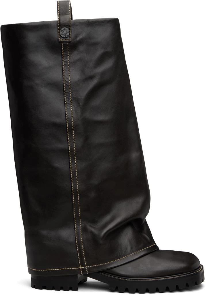 Acne Studios Brown Leather Boots 1