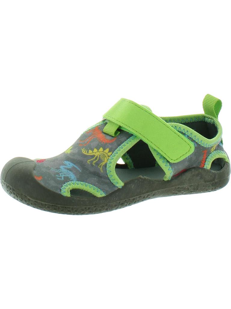 Robeez Dinosaurs Boys Woven Adjustable Water Shoes