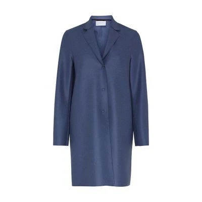 Harris Wharf London Cocoon in felted wool coat 1
