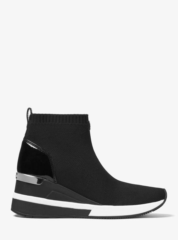Michael Kors Skyler Stretch-Knit Sock Sneaker