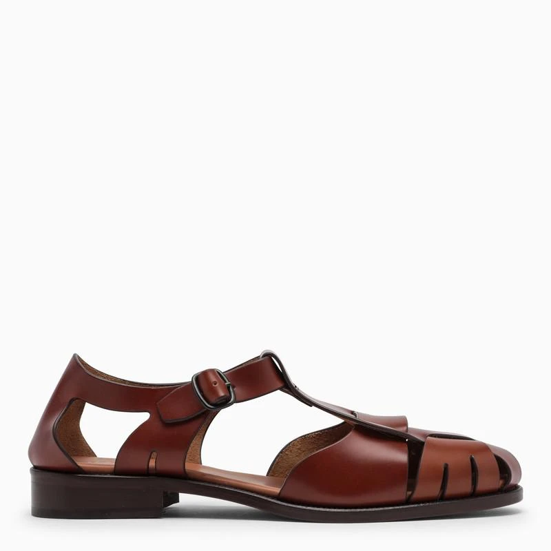 HEREU Brown Pesca low sandals 1