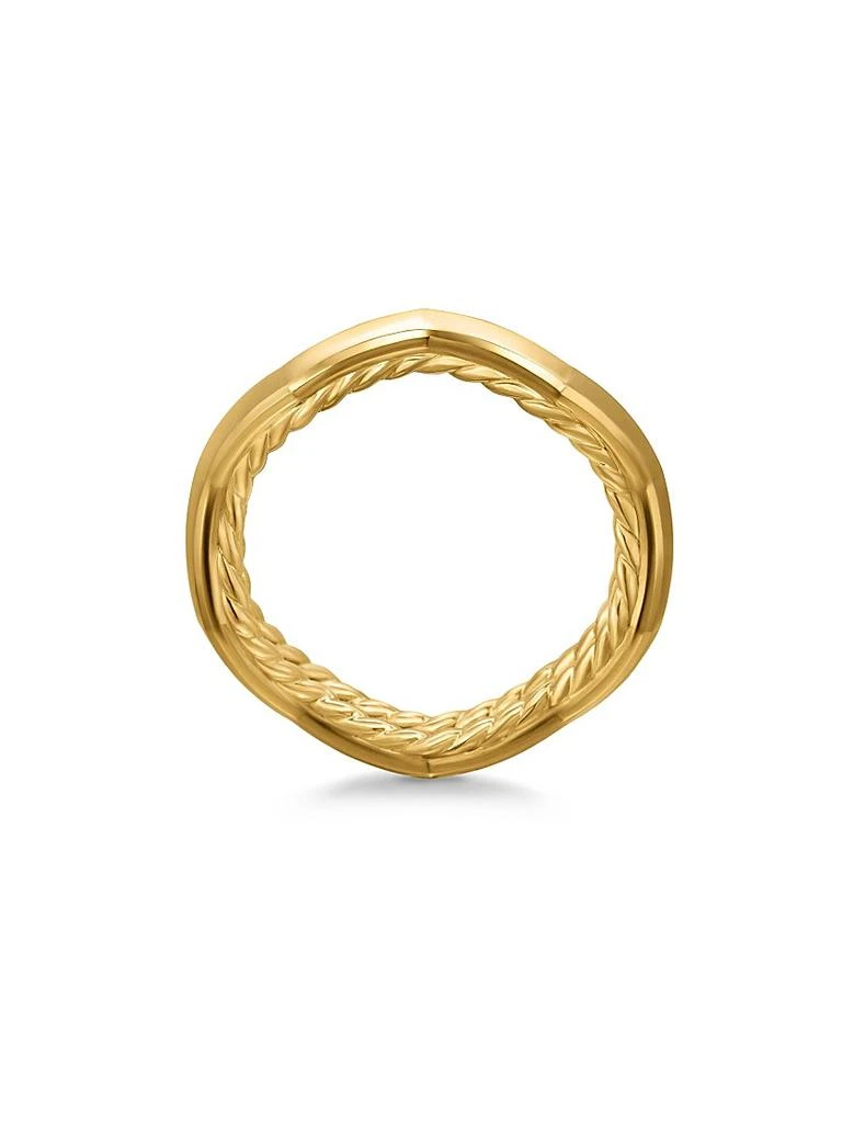 David Yurman Zig Zag Stax™ Ring in 18K Yellow Gold, 3MM 4