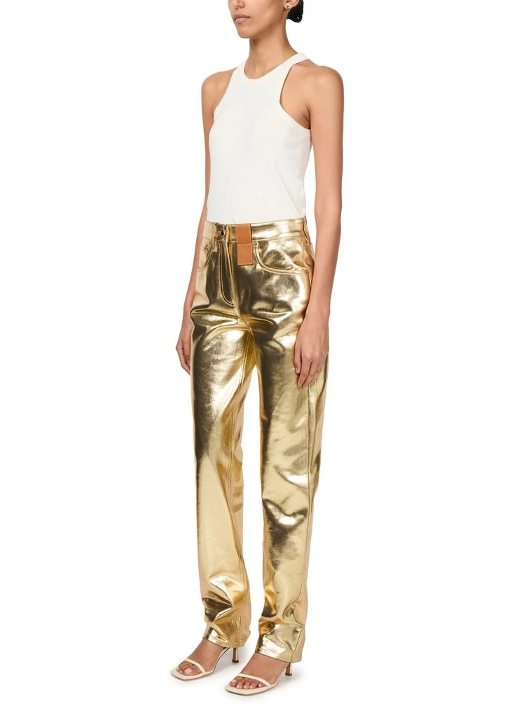 Louis Vuitton Golden Straight-Cut Jeans 5