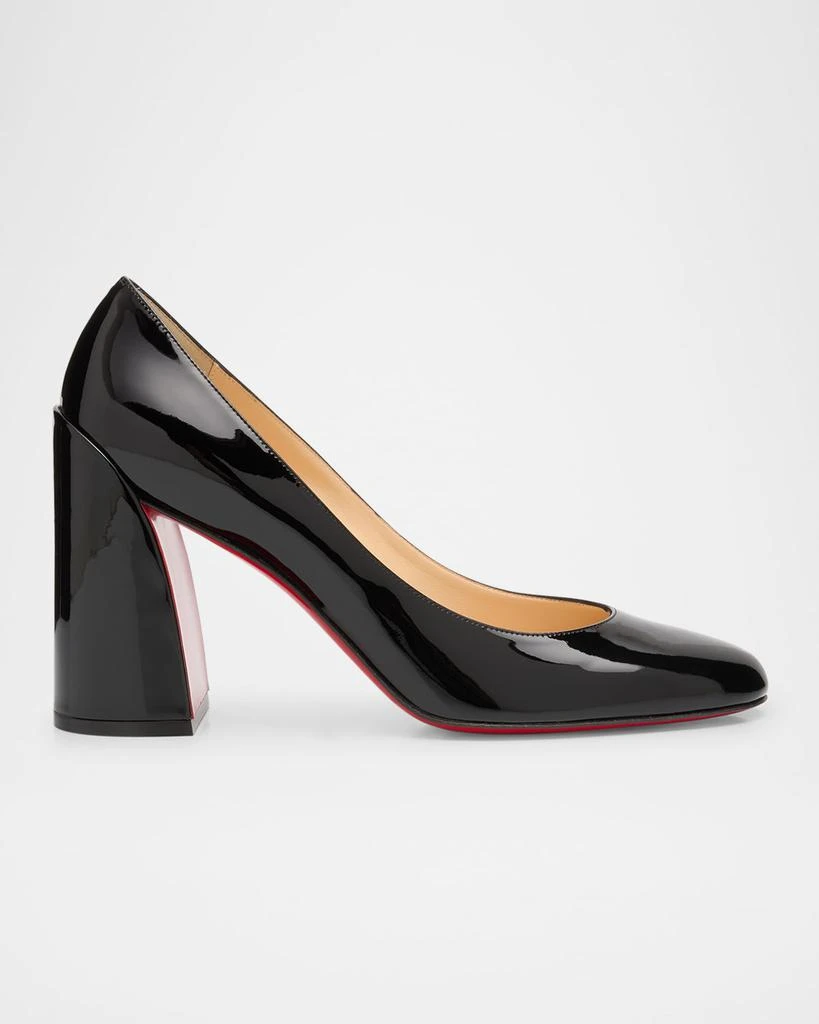 Christian Louboutin Miss Sab Patent Red Sole Pumps 1
