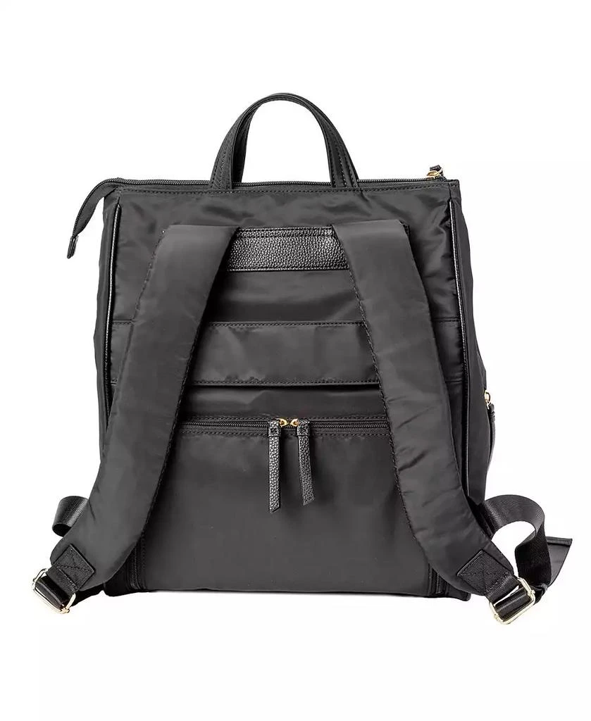 MinkeeBlue Convertible Organizational Amber Backpack with Lunch Bag 2