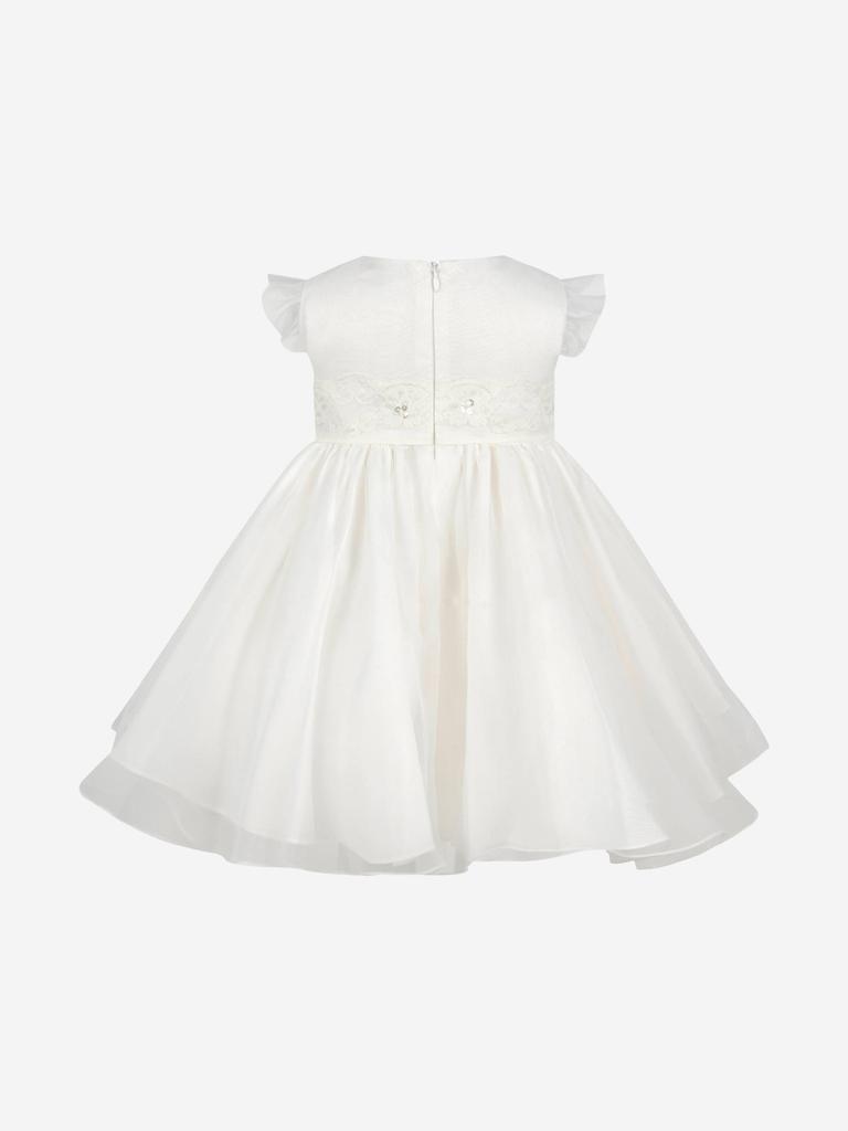 Sarah Louise Sarah Louise Girls Dress - Organza & Lace Trim Ceremonial Dress