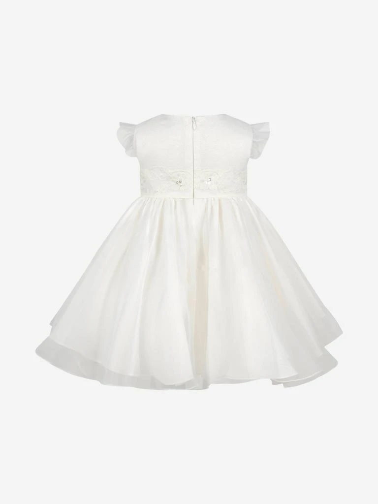 Sarah Louise Sarah Louise Girls Dress - Organza & Lace Trim Ceremonial Dress 2
