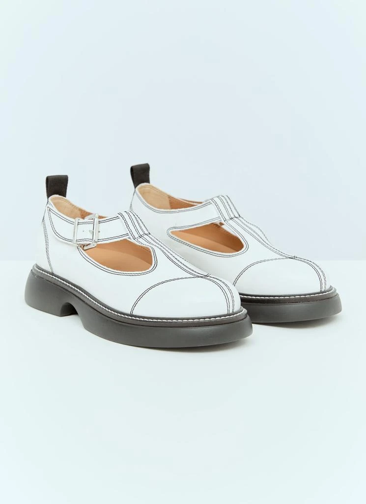 Ganni Everyday Buckle Mary Jane Shoes 3
