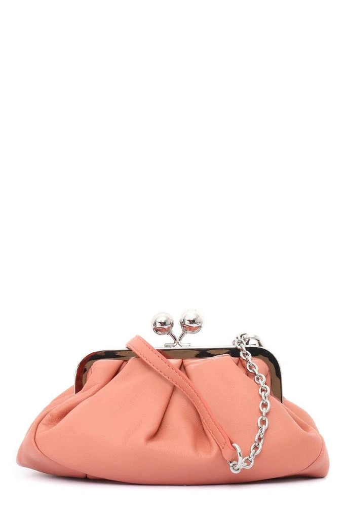 Weekend Max Mara Weekend Max Mara Logo Detailed Chain-Link Cluth Bag 3