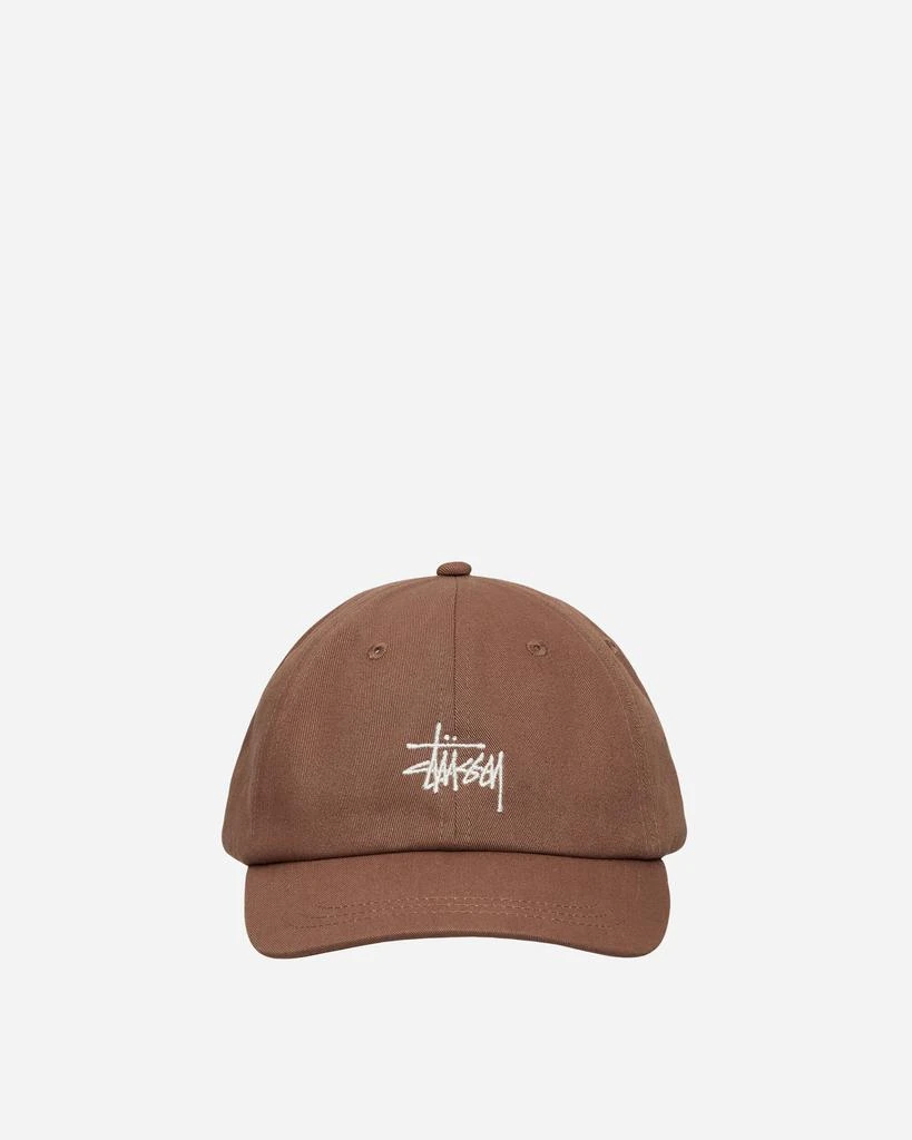 STUSSY Basic Stock Low Pro Cap Russet 1