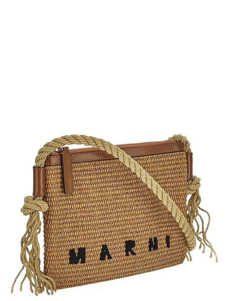 Marni Raffia Effect Crossbody Bag 2