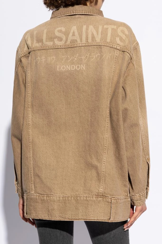 ALL SAINTS ‘Willow’ denim jacket 4
