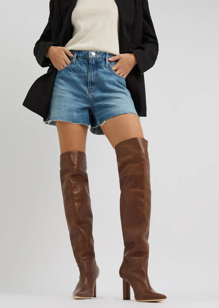 A.W.A.K.E MODE Maya 90 leather over-the-knee boots 5