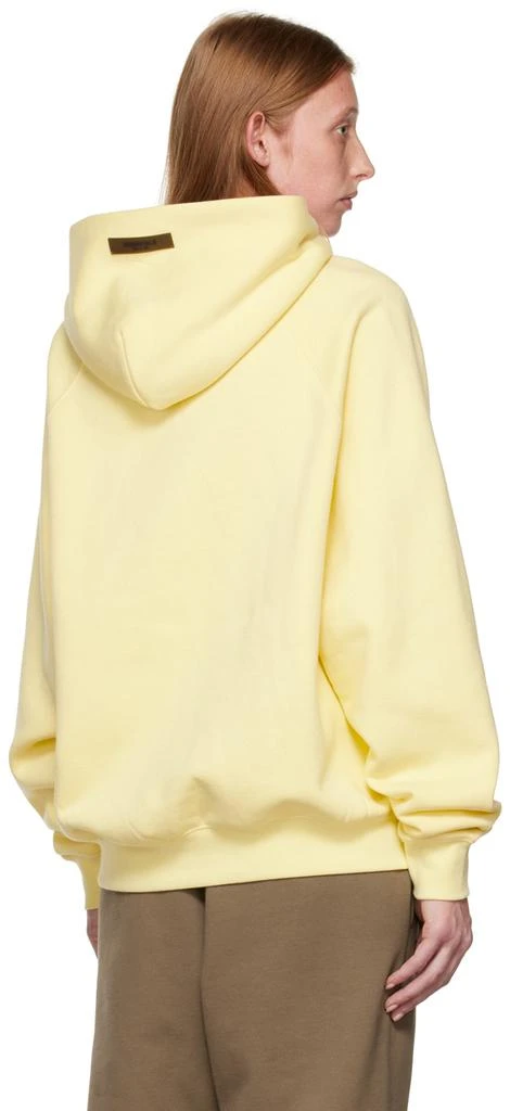 Fear of God ESSENTIALS Yellow Raglan Hoodie 3