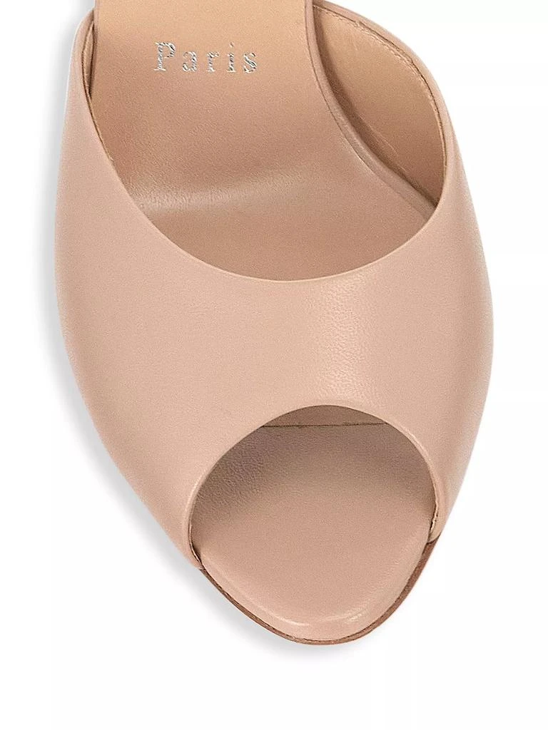 Christian Louboutin Me Dolly 55MM Leather Kitten Heel Sandals 3