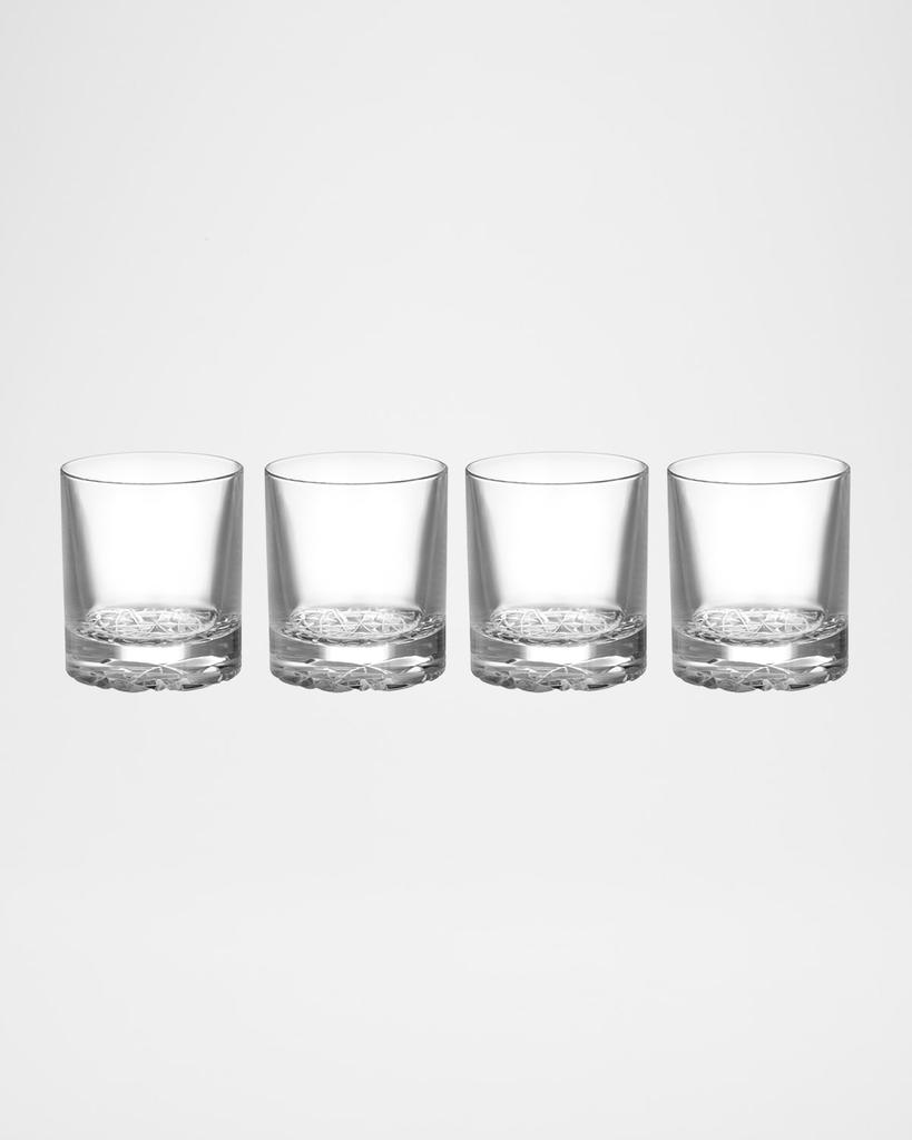 Orrefors Carat Old Fashioned Glasses, Set of 4